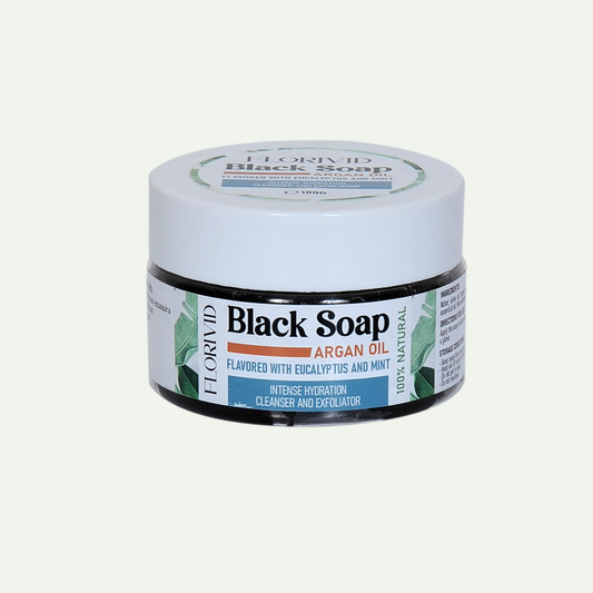 Florivid Black Soap with Argan Oil